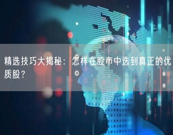 精选技巧大揭秘：怎样在股市中选到真正的优质股？