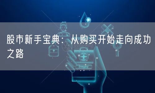 股市新手宝典:从购买开始走向成功之路