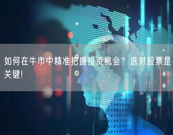 如何在牛市中精准把握投资机会？选对股票是关键!