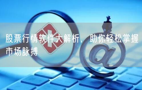 股票行情软件大解析，助你轻松掌握市场脉搏
