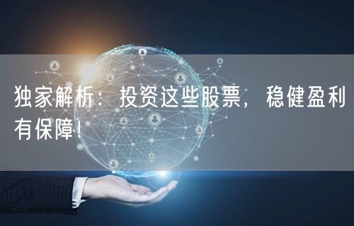 独家解析：投资这些股票，稳健盈利有保障！