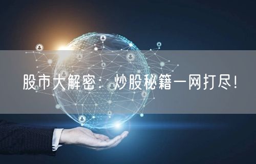 股市大解密：炒股秘籍一网打尽！