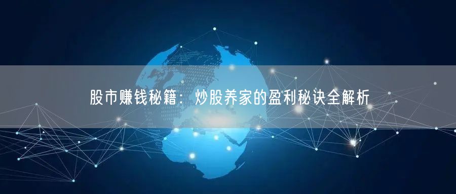 股市赚钱秘籍：炒股养家的盈利秘诀全解析