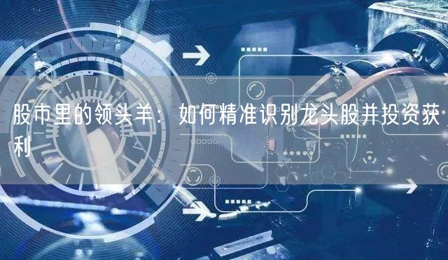 股市里的领头羊：如何精准识别龙头股并投资获利