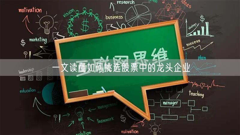 一文读懂如何挑选股票中的龙头企业
