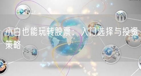小白也能玩转股票：入门选择与投资策略