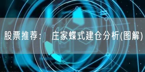 股票推荐： 庄家蝶式建仓分析(图解)